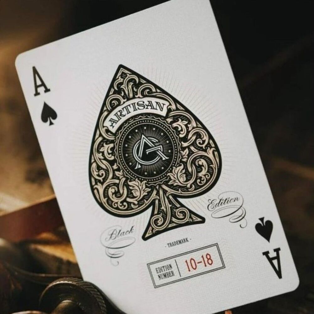 NEW Theory11 Black Edition Artisan Playing Cards Collectible Deck Edition #2022 - Picture 6 of 9
